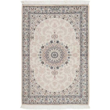 tappeto persia nain fine con seta cm 104x150 