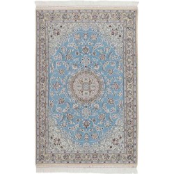 tappeto persia nain fine con seta cm 115x178 