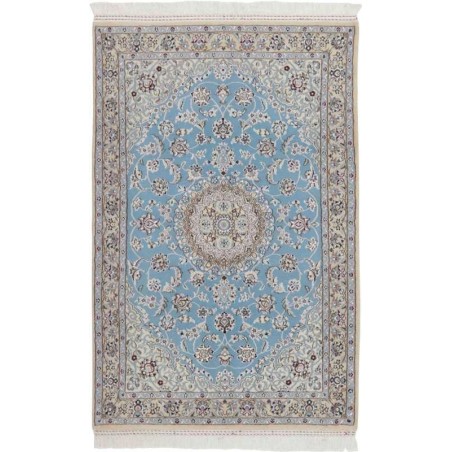 tappeto persia nain fine con seta cm 115x178 