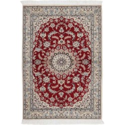 tappeto persia nain fine con seta cm 106x148 