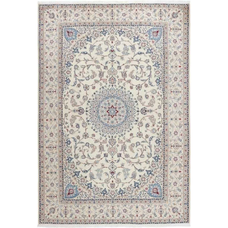 tappeto persia nain fine con seta cm 217x310 