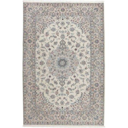 tappeto persia nain fine con seta cm 208x313 