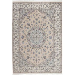 tappeto persia nain fine con seta cm 255x350 