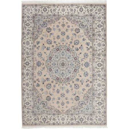 tappeto persia nain fine con seta cm 255x350 