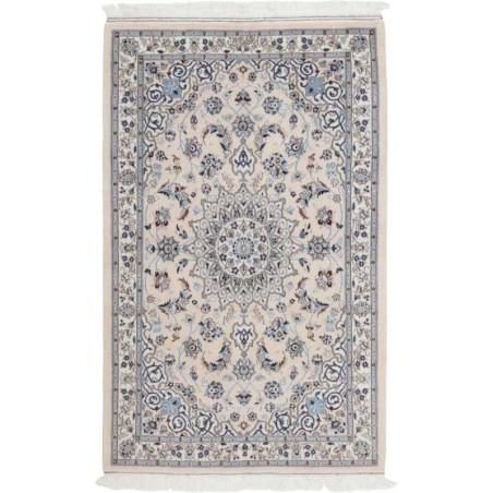 tappeto persia nain fine con seta cm 115x180 