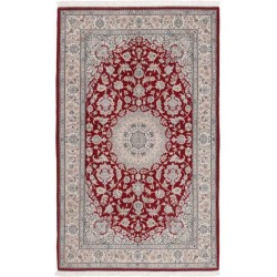 tappeto persia nain fine con seta cm 155x245 
