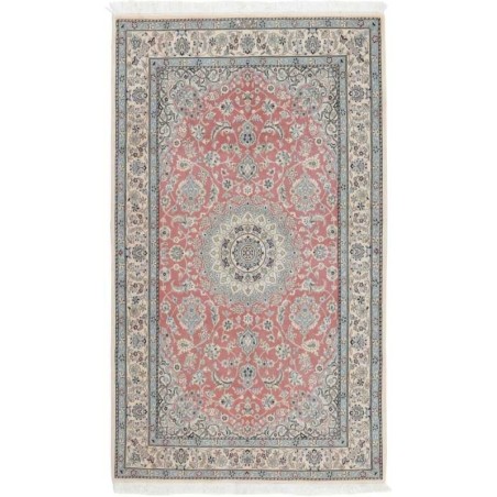 tappeto persia nain fine con seta cm 145x244 