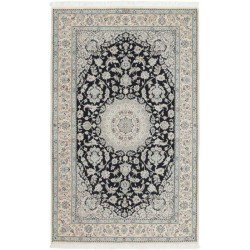 tappeto persia nain fine con seta cm 153x237 