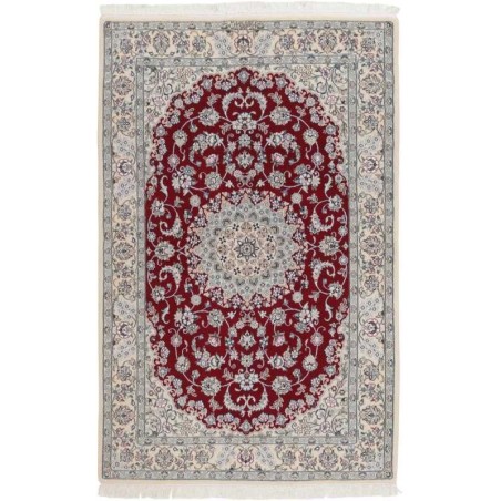 tappeto persia nain fine con seta cm 157x235 