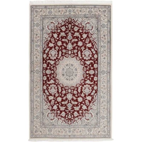 tappeto persia nain fine con seta cm 150x240 