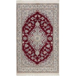 tappeto persia nain fine con seta cm 130x215 