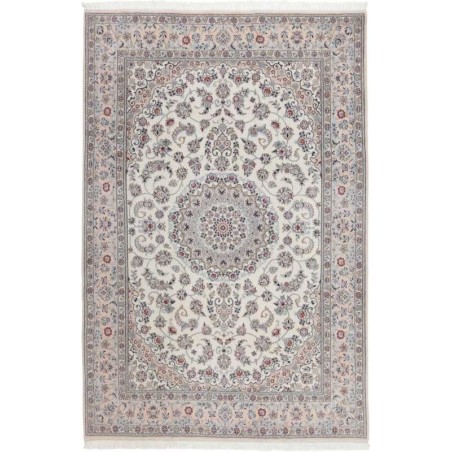 tappeto persia nain fine con seta cm 205x305 