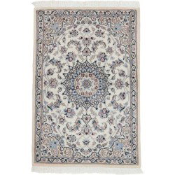 tappeto persia nain fine con seta cm 95x140 