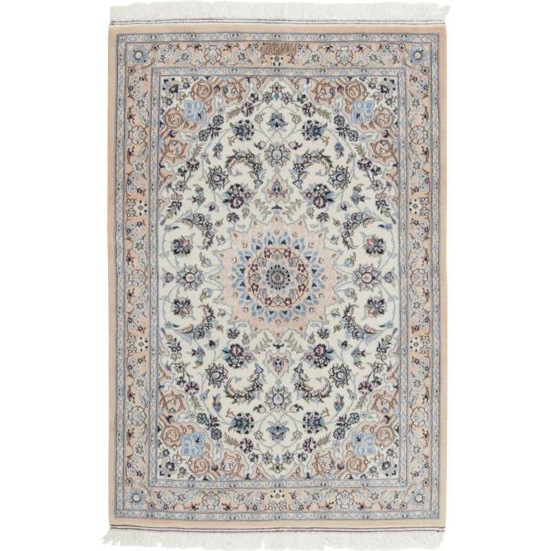 tappeto persia nain fine con seta cm 120x170 