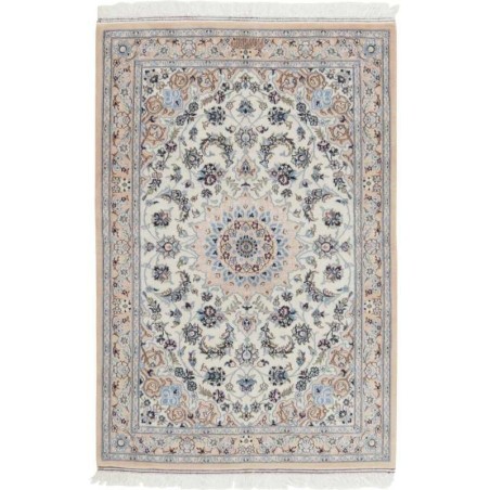 tappeto persia nain fine con seta cm 120x170 