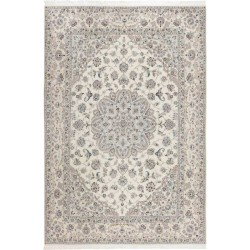 tappeto persia nain fine con seta cm 245x350 
