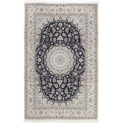 tappeto persia nain fine con seta cm 200x304 