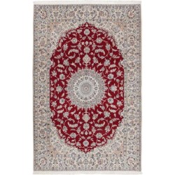 tappeto persia nain fine con seta cm 204x300 