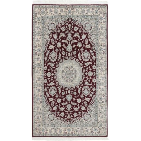 tappeto persia nain fine con seta cm 150x246 