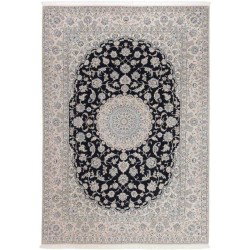 tappeto persia nain fine con seta cm 245x335 