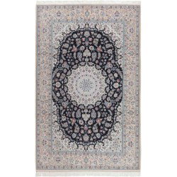 tappeto persia nain fine con seta cm 203x310 