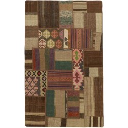 tappeto persia tekkeh kelim cm 112x181 