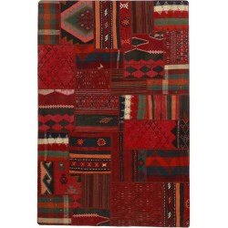 tappeto persia tekkeh kelim cm 156x233 