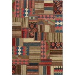 tappeto persia tekkeh kelim cm 158x232 