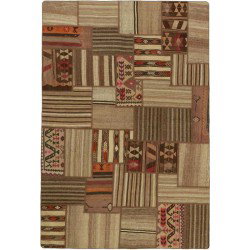 tappeto persia tekkeh kelim cm 158x233 
