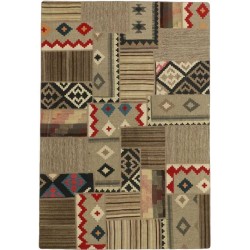 tappeto persia tekkeh kelim cm 159x230 