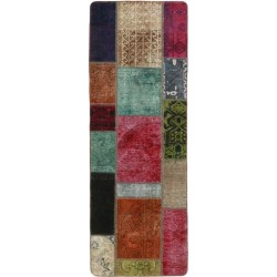 tappeto persia vintage patchwork cm 72x202 