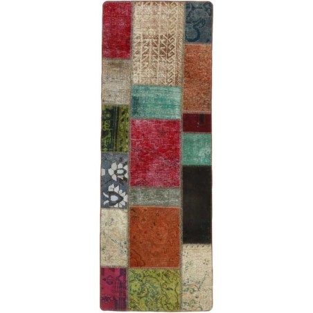 tappeto persia vintage patchwork cm 71x202 