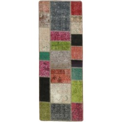 tappeto persia vintage patchwork cm 72x197 