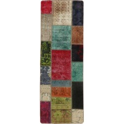tappeto persia vintage patchwork cm 72x203 