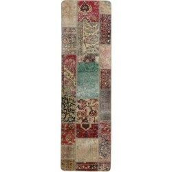 tappeto persia vintage patchwork cm 72x251 