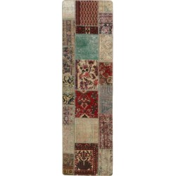 tappeto persia vintage patchwork cm 72x252 