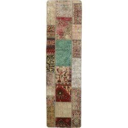 tappeto persia vintage patchwork cm 72x252 