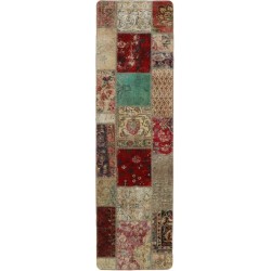 tappeto persia vintage patchwork cm 72x251 