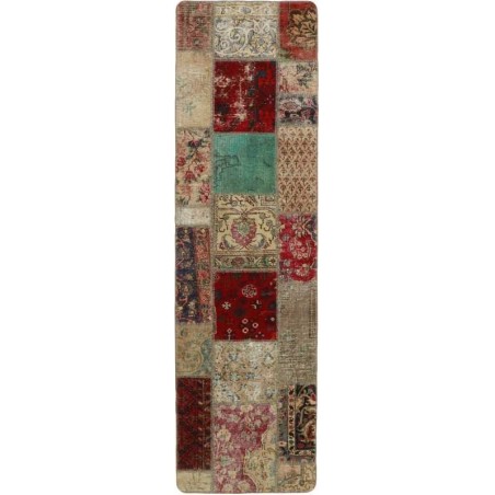 tappeto persia vintage patchwork cm 72x251 