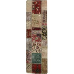 tappeto persia vintage patchwork cm 72x256 