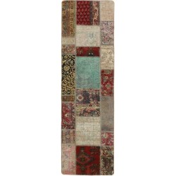 tappeto persia vintage patchwork cm 71x252 