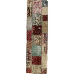 tappeto persia vintage patchwork cm 72x254 