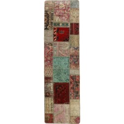 tappeto persia vintage patchwork cm 72x252 