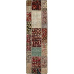 tappeto persia vintage patchwork cm 72x251 