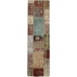 tappeto persia vintage patchwork cm 72x251 