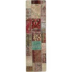 tappeto persia vintage patchwork cm 72x253 