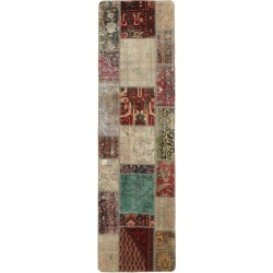 tappeto persia vintage patchwork cm 72x253 