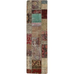 tappeto persia vintage patchwork cm 73x255 
