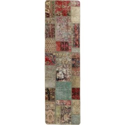 tappeto persia vintage patchwork cm 73x255 
