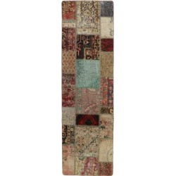 tappeto persia vintage patchwork cm 72x255 